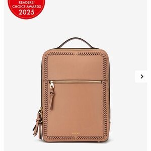 Calpak Women's Vegan Leather Laptop Backpack